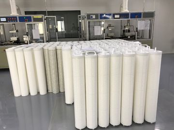 Υψηλό πτυχωμένο ροή φίλτρο κασετών σφραγίδων φίλτρων EPDM σειράς PP κατασκευαστών PHF της Κίνας αφαλάτωσης νερού της θάλασσας