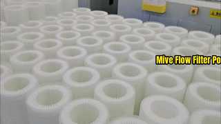 Κασέτα φίλτρου υψηλής ροής PP Deep Pleated RO 6.6㎡