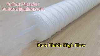 Φυσίγγιο φίλτρου πληγής χορδών Διήθηση υψηλής ροής