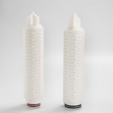 PBT Series All Polyester PET High Flow Filter Cartridge για διήθηση ακριβείας με υψηλή θερμοκρασία 120°C και πίεση εργασίας 4 bar