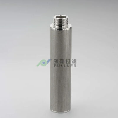 Φίλτρο φυσίγγιο από ανοξείδωτο χάλυβα 316L 10 ιντσών, πολυστρωματικό, συγκολλημένο με συγκόλληση, με αντοχή σε υψηλές θερμοκρασίες και διάβρωση για εφαρμογές υψηλής ροής