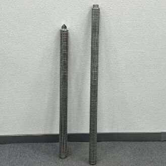 Τεχνουργήματα διήθησης από ατσάλινη ίνα με υψηλή ικανότητα αποθήκευσης βρωμιάς