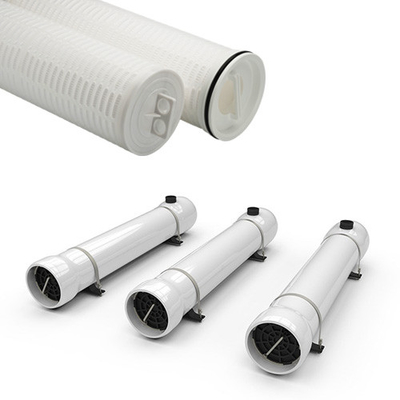 RO Prefiltration κατοικία φίλτρων κασετών μεμβρανών φίμπεργκλας για την αφαλάτωση θαλάσσιου νερού