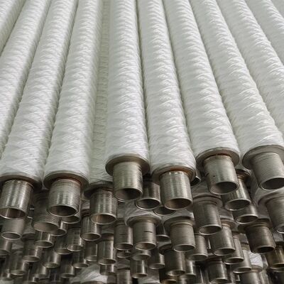 Σειρά PLX Σειρά String Wound High Flow Filter Cartridge με δομή μέλιτος για μικρή πτώση πίεσης και μεγάλη χωρητικότητα διατήρησης ρύπων