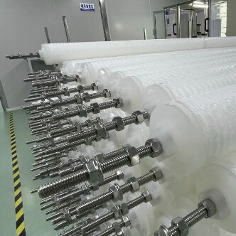 Η σειρά PHFZ Backflushable Pleated Filter Cartridge για απομάκρυνση σιδήρου στο νερό συμπύκνωσης στα εργοστάσια παραγωγής ηλεκτρικής ενέργειας με 40" και 30" συγκολλημένο σχεδιασμό