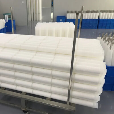Backwashable High Flow PP Pleated Filter Cartridge with 6" Large Diameter and 1 µm to 70 µm Micron Ratings for Water Treatment
