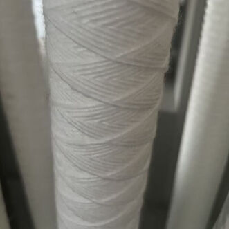 70' PP Cotton String Wound Filter Cartridge με 1um έως 10um Micron για διήθηση υψηλής ροής