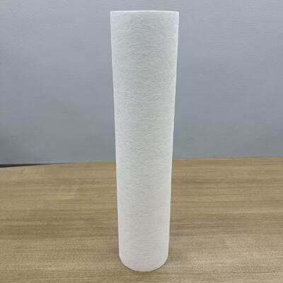 20ich Melt Blown Filter Cartridge με βαθμιαία πυκνότητα πόρων και πιστοποίηση ISO9001 για καθαρισμό νερού