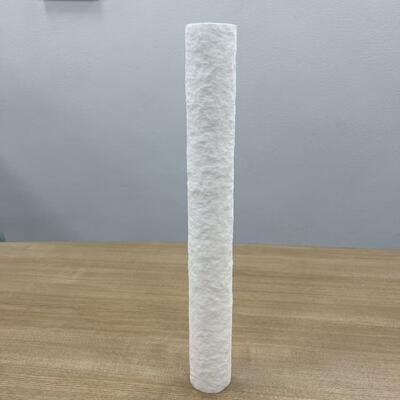 20ich Melt Blown Filter Cartridge με βαθμιαία πυκνότητα πόρων και πιστοποίηση ISO9001 για καθαρισμό νερού