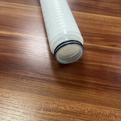 30-дюймовый полипропиленовый складчатый картридж для фильтрации воды высокой производительности с полипропиленовой мембраной 0,45 мкм