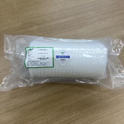 130 mm εξωτερική διάμετρος πλεκασμένο φυσίγγιο φίλτρου με υψηλή ροή 200L/min και 2m2 περιοχή φιλτραρίσματος