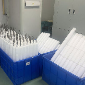 70-дюймовый полипропиленовый складчатый фильтрующий картридж для конденсатной воды на электростанциях