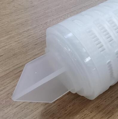 Κασέτα φίλτρου πτυχωτό PTFE 40 ιντσών με μεμβράνη PTFE για χημικό φίλτρο υψηλής ταχύτητας ροής και υγρό φιλτράρισμα υψηλής καθαρότητας