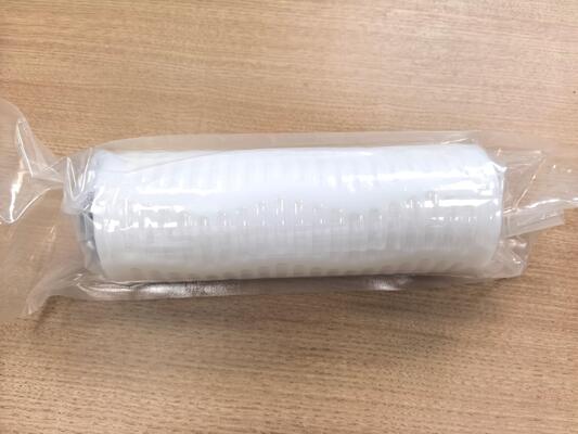 Σειρά PLPP Ultra High Dirt Holding Capacity Pleated Filter Cartridge με σχεδιασμό μεγέθους πόρων με κλίση και ευρεία χημική συμβατότητα