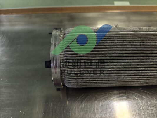 Κίνα εργοστάσιο έκανε 10 ίντσες 316L ανοξείδωτο χάλυβα πλεγμένο φιλτραριστικό φυσίγγιο συντηρημένη ταινία ινών για βιομηχανική διήθηση υψηλής πίεσης