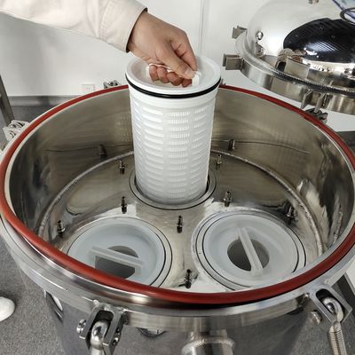 Φίλτρο φυσιγγίου χημικής βιομηχανίας αντικατάστασης Pp